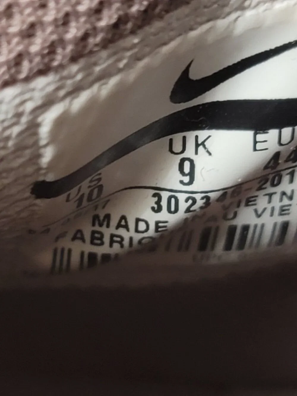 Nike Mens Size 10 Air Trainer SC High Bo Jackson Taupe Purple/ White/Grey Shoes - Picture 8 of 10
